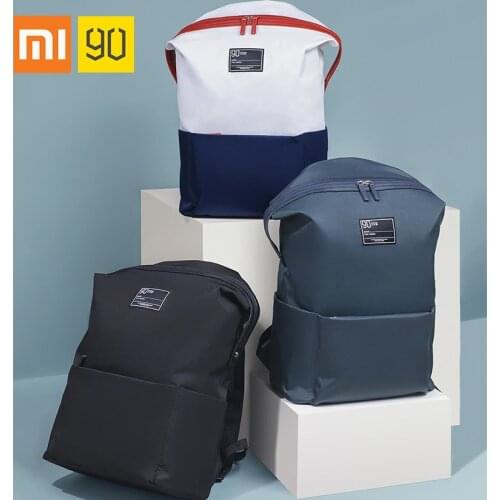 Waterproof Original Xiaomi Mi Business Backpacks 15L Students Laptop Bag Men Women Bags 13.3inch MI Laptop air 13.3 Notebook 13