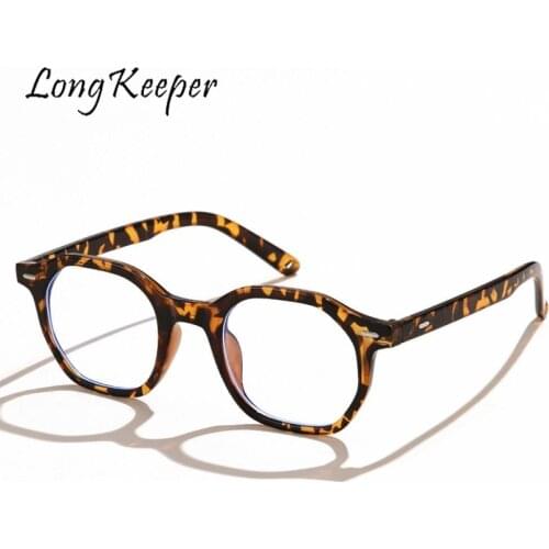 High-quality Polygon frame glasses Anti blue light Computer glasses Optical Spectacle women men Blue Blocking Glasses Eyeglasses