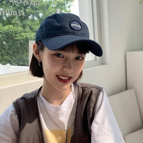 Women Baseball Cap kpop Vintage Fashionable letter Designer Hat Men Leisure Sun Protection Cap