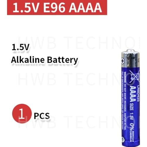 1.5V E96 AAAA primary battery Alkaline battery dry battery laser pen, Bluetooth headset battery Free shipping