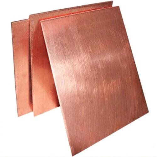 1pcs 99.9% Copper Sheet Plate DIY Handmade material Pure Copper Tablets DIY Material for Industry Mould or Metal Art 150x150mm
