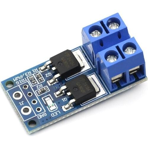 15A 400W MOS FET Trigger Switch Drive Module PWM Regulator Control Panel