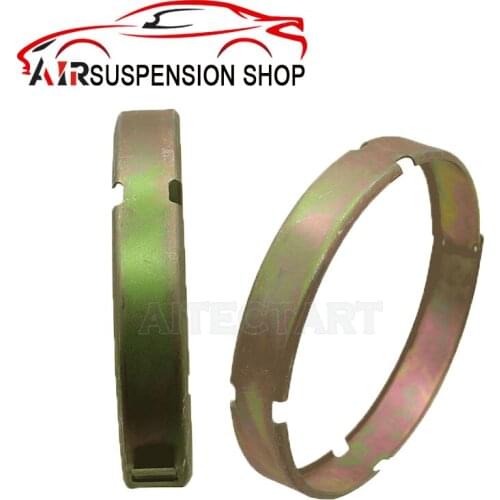 2pc Air Suspension Spring Bag For Audi A6 C6 4F Airmatic Sleeve Bellow Rear Metal Rings Repair Kits 4F0616001 4F0616001J