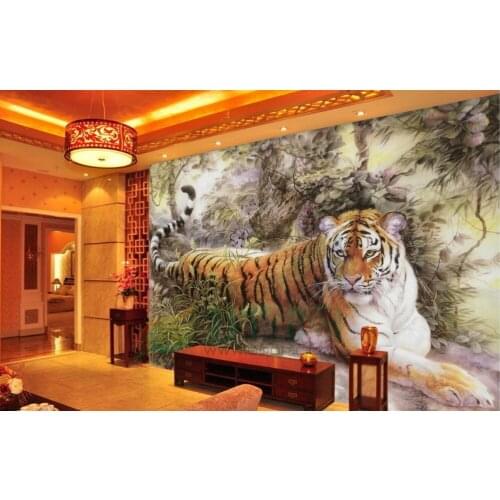 3d stereoscopic wallpaper animal custom 3d mural wallpaper tv backdrop papel de parede Home Decoration