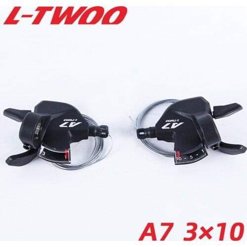A7 3x10 10-Speed Trigger Shifter Lever Right And Left Compatible Shiman-O Deore Sram System X5 X7 M610 M670 M6000 M7000-10