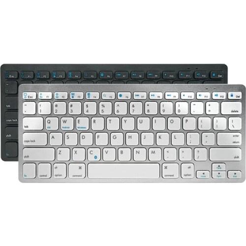 Wireless Bluetooth-compatible Keyboard Ultra-Slim Convenience Fashion Keyboard For Laptop Desktop Tablet беспроводная клавиатура