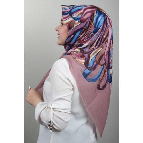 ERİPEK PATTERNED LINEN FLAMLI SCARF-PATTERN-13-RENK-06