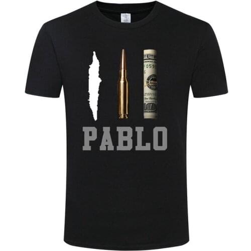 Pabloes T Shirt Weed Mafia Scareface Luciano Capon T-Shirt Men Cotton Tee Escobares Tall T Shirt Clothing Big Plus Size XS-XXXL