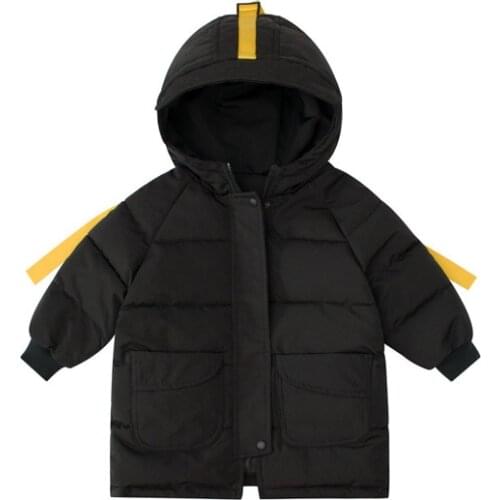 2 3 4 5 6 7 Years Boys Coats Thick Warm Cartoon Hoodie Jackets for Boys Kids Clothing Kids Winter Snow Wear Toddler Boys Jackets