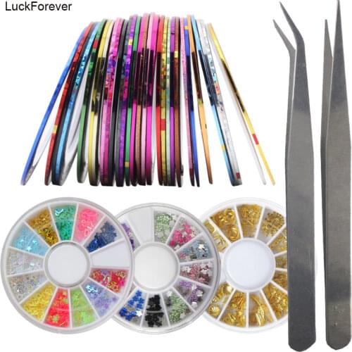 LuckForever Rhinestones For Nails