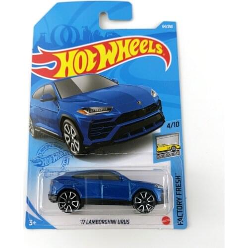 2021-64 Hot Wheels Cars 17 LAMBORGHINI URUS 1/64 Metal Diecast Model Collection Toy Vehicles