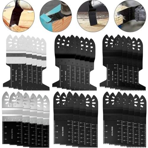 30pcs Oscillating Multi Tool Saw Blade for Fein Bosch Multimaster Makita Bosch Cutting Wood Tools for Renovator Power Blades