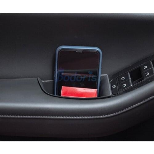 For Mazda 3 M3 Axela 2020 InteriorDoor Armrest Storage Box Console Arm Rest Tray Organizer Holder Case Pallet Accessories