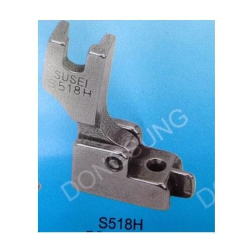 Industrial sewing machine presser foot flatcar sewing invisible zipper foot all steel presser foot S518H