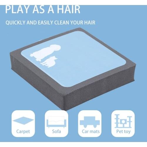 The Sofa And Carpet Remove The Hair Clean The Floating Fur Removing The Hair Sponge For Couch Sofa Carpets CombsPet Supplies