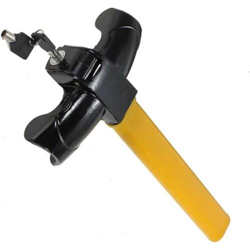 Universal Heavy Duty Anti-theft Steering Wheel Lock Car/Van Security Rotary Steering Wheel Lock Enhance Car Security