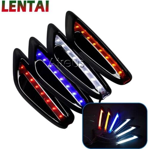 LENTAI 1Set Car Steering lights Auto Side turn signals Lamp For Volvo Toyota Renault Chevrolet cruze Opel astra h Nissan qashqai