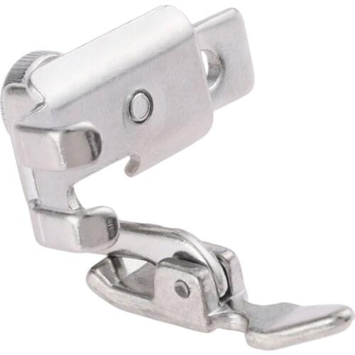 1Pc Metal Adjustable Invisible Zipper Cording Presser Foot fit for All Low Shank Singer Brother Janome