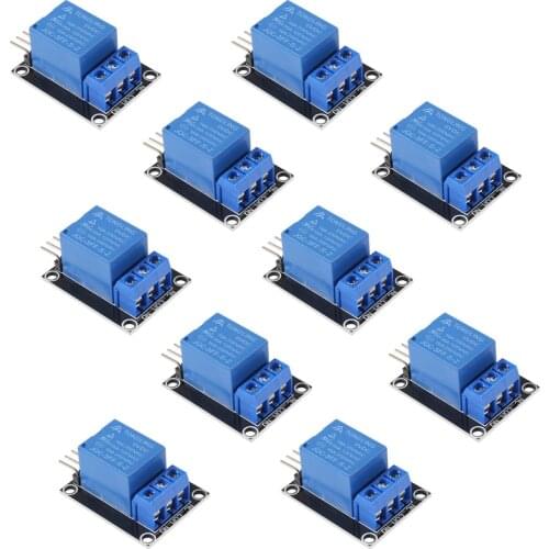10pcs/lot KY-019 5V One 1 Channel Relay Module Board Shield For PIC AVR DSP ARM Suitable for arduino Relay