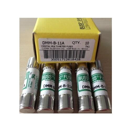 1000V DMM-B-11A DMM 11 A BUSS FUSE AMP for FLUKE DIGITAL MULTIMETER BUSSMANN
