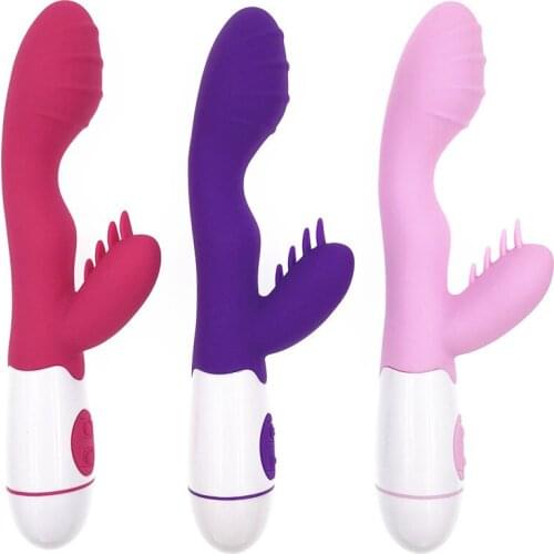 Utinta Leptura 30-Speed Dual Vibration G spot Clitoris Vibrator AV Stick Sex toys for Women, Adult Products Erotic Machine
