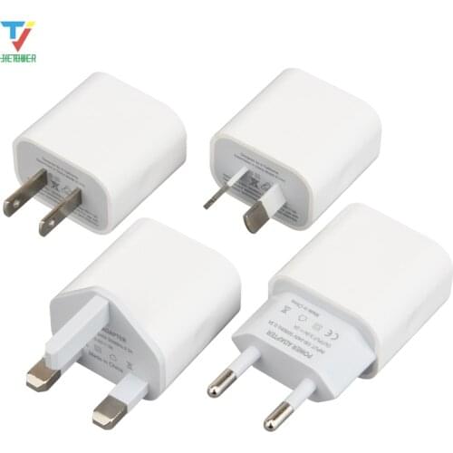 50pcs/lot 5V 2A 2USB Ports US/UK/EU/AU Plug phone Travel Charger adapter for iphone samsung wholesale cheap