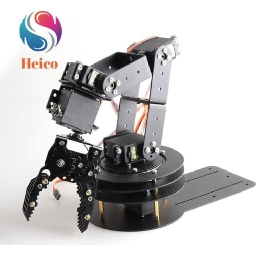 6DOF Manipulator Robot Arm 3D Rotation Base With 6pcs MG996R/DS3218 Servo Metal Mechanical Claw for DIY RC Robotic Model Toy