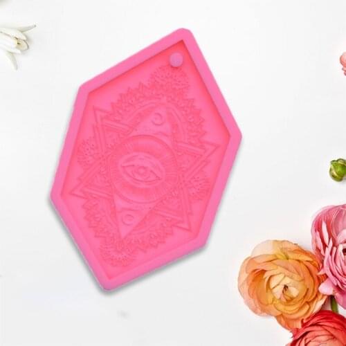 Devils Eye Drop Tag Silicone Mold is Suitable for Resin Epoxy Resin Diy Craft Box Jewelry Making Home Decoration