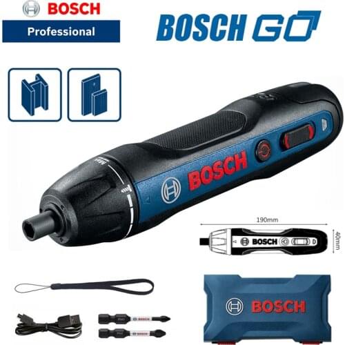 Bosch Go 2 Eectric Screwdriver Set 3.6V Rechargeable Bosch Go Automatic Screwdriver Multifunctional Hand Drill
