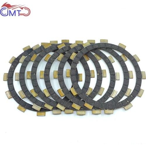 For Yamaha XG250 2014-2017 XT250 Serow 2009-2017 XT250X 2008-2017 Clutch Friction Disc Plate Kit 6P Set Dirt Bike Motocross Part