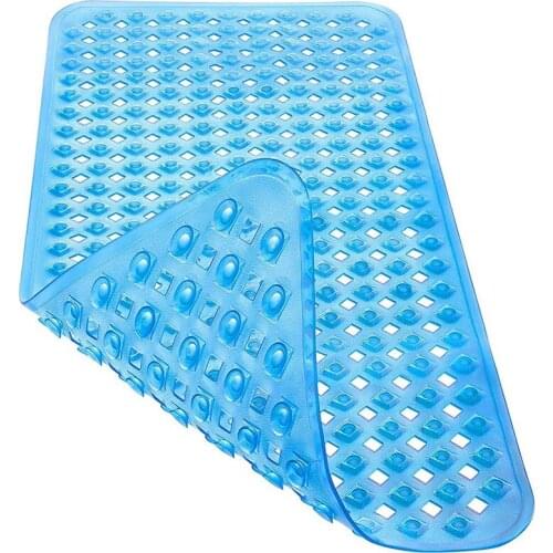 Bath Mat [88X40 cm] Odourless ,Non-Slip Bath Mat with Lots of Extra Suction Cups and Non-Slip Structure
