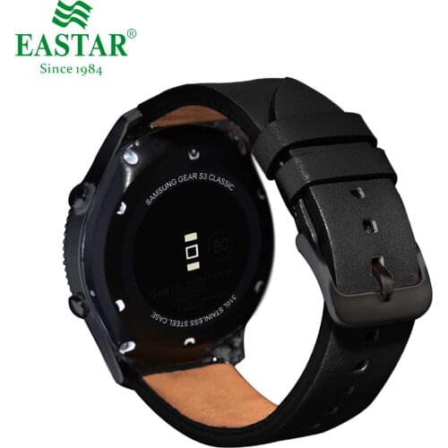 22mmLeather Strap For Samsung Galaxy watch 46mm huawei watch gt active watch band for Gear S3 Frontier correa bracelet belt