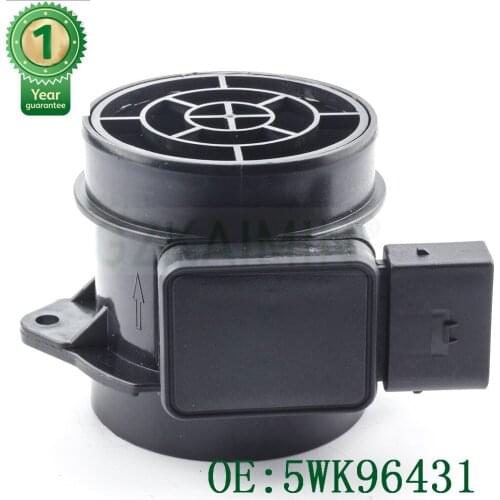 MAF Mass Air Flow Sensor For Hyundai Coupe Accent Elantra Lantra Trajet Tucson Tiburon Kia Rio Sportage 2.0L 5WK96431 5WK9 6431