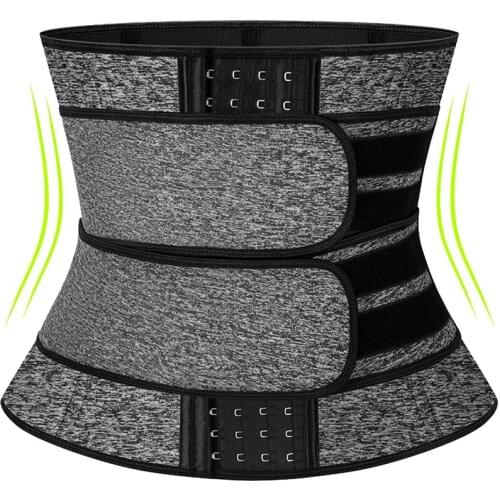 Neoprene Sauna Waist Trainer Corset Sweat Belt for Men Weight Loss Sauna Waist Trimmer Belt Compression Body Shaper Workout