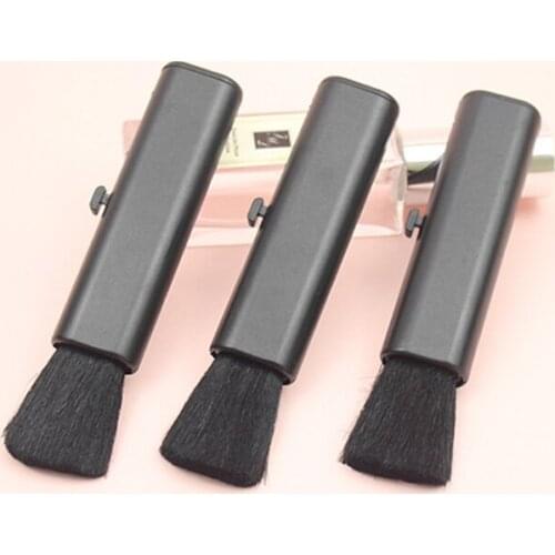 Phone Screen Cleaner Portable Computer Keyboard Phone Screen Cleaning Soft Wool Small Retractable Brush