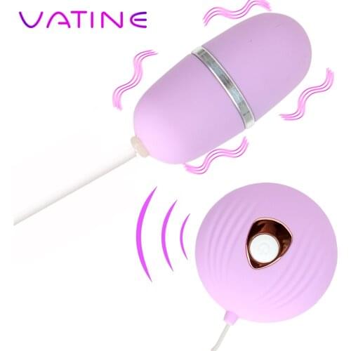 VATINE 7 Speeds Vaginal Ball Vibrating Egg G spot Massage Sex Toys for Women Clitoris Stimulate Bullet Vibrator