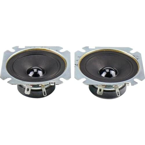 62mm Tweeter Speaker Unit Speaker Repair Parts For Home Audio 2.5 Inch Treble Loudspeaker 6ohm 30-60W Pape Cone Metal frame 2pc