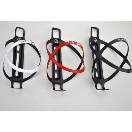 2pcs superlogic carbon fiber mtb road bike bottle holder bicycle bottle cages cycling parts superlight only 15g 74mm