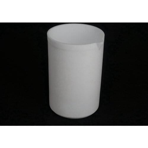 500ml White Measuring Beaker PTFE Silicone Laboratory Ware High Quality