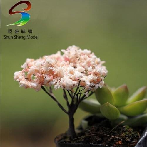 Brand new 10pcs Scale Train Layout Set Model tree architectural model materials 4.5cm model trees js-02