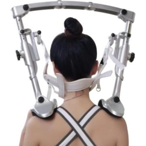 Household cervical traction apparatus stretch therapy care massager cervical vertebra tractor tractor frame