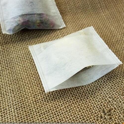 Teabags Empty Tea Bags 6x8cm Seal Bag for Herb Loose Tea Coffee Tools Tableware Kitchen Tools F20173310