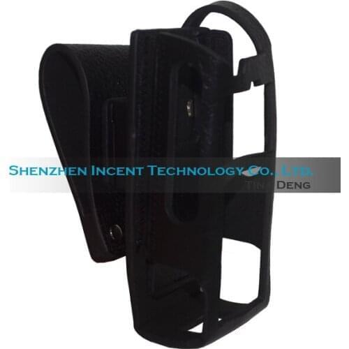 VOIONAIR Genuine Hard Leather Carrying Case For Motorola Two Way Radio MTP3150