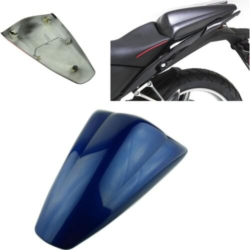 For Honda CBR250R 2011 2012 2013 2014 2015 CBR 250R 250 R Rear Seat Cover Cowl Solo Motorcycle Seat Cowl Rear Fairing Set Blue