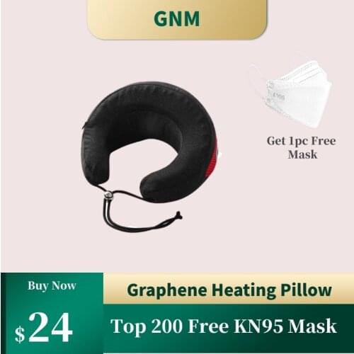 GNM Graphene Cervical Hot Compress Neck Protection Electric Heating Cervical Spine Care Artifact Neck Protection Pillow