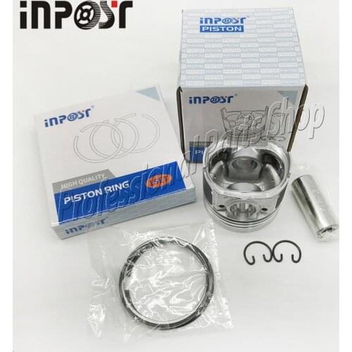 Piston + Ring Kit Set STD 67mm for Kubota D722 Piston Ring