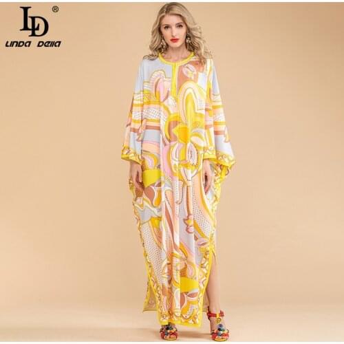 Летние трикотажные платья LD LINDA DELLA China At AliExpress