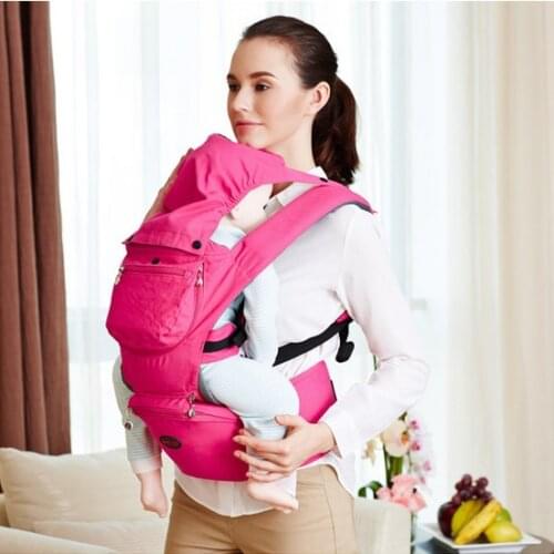 New Ergonomic Multifunctional Infant Breastfeed Sling Epp Wrap Carrier Baby kangaroo Backpack Breathable Cotton Hipseat