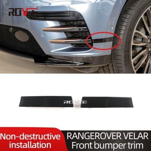 Front Bumper Fog Light Decorative Strip For Land Rover Range Rover Velar L560 LR105598 LR105599