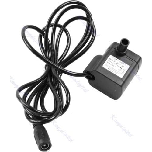 W3JE New DC 3W 5.5V- 12V Submersible Water Pump Aquarium Fish Tank Fountain Pond Pump